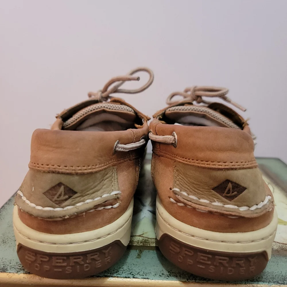 Sperry Top Sider Brown Boat Shoes Size 11 - Picture 4 of 7